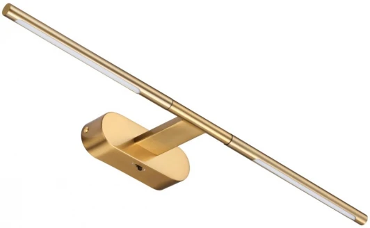 6635/7WL Подсветка для картин Odeon Light Aledo 6635/7WL HIGHTECH металл/античная бронза/акрил IP20 LED 7W 3000K/4000K/6000K 220V (выключатель)