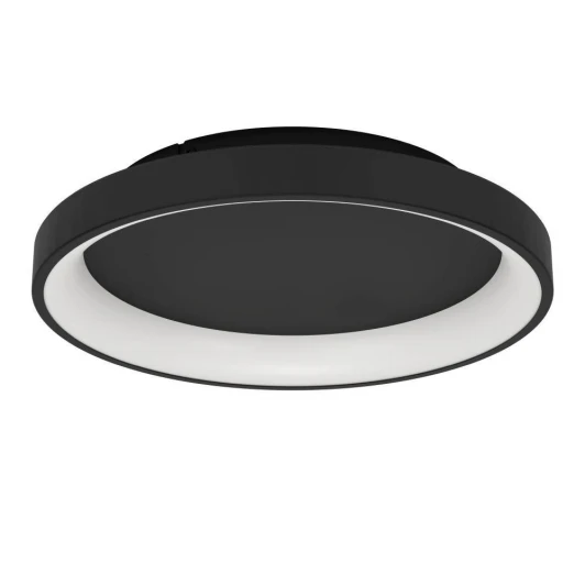 901251 Потолочный светильник светодиодный Eglo Loretello 901251 12W(LED)  пластик, сталь, черный, 2700-6500K