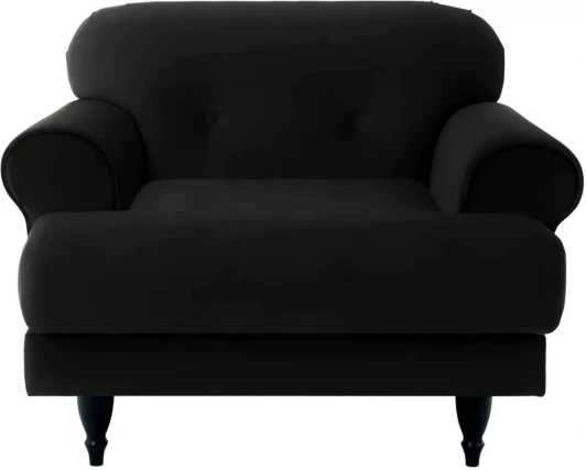 339441 Кресло Italia ОГОГО (арт.339441), (Ткань/Черный)