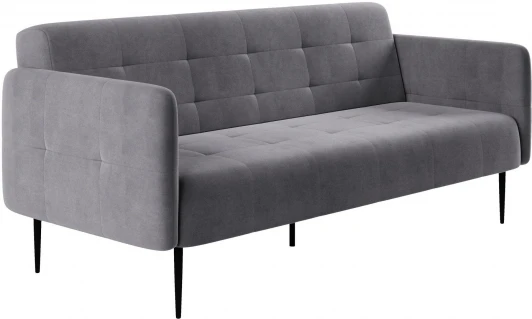 0000004041000000043232 Monaco диван-кровать прямой с подлокотниками, трехместный, бархат 03 Top Concept арт.14091