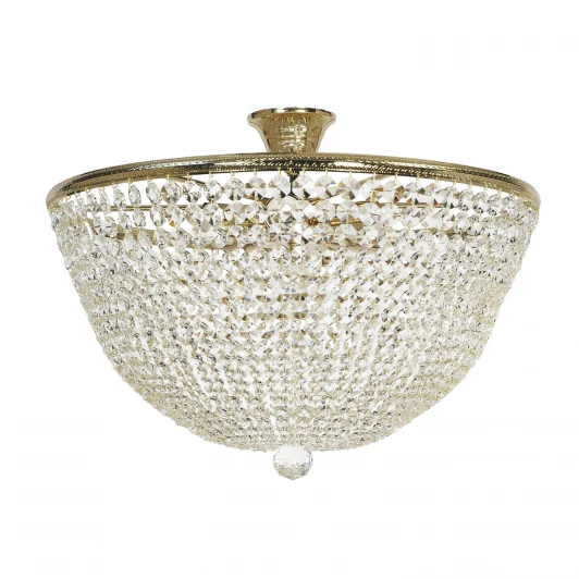 Todi E 1.3.50.502 G Потолочная люстра буше Arti Lampadari Todi E 1.3.50.502 G (220V, хрусталь)