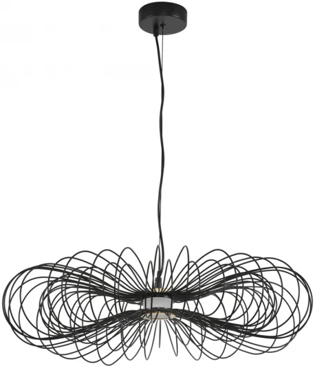 8301/10L Подвесной светильник светодиодный Lumion Camomile 8301/10L черный, металл/акрил LED 9W 3000K 220V (на проводе)