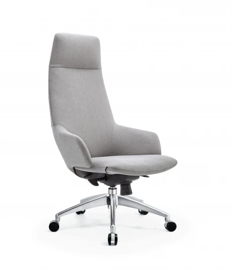 УТ000042981 Кресло руководителя TopChairs Bow в ткани серый TopChairs УТ000042981