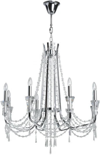 299012508 Подвесная люстра большая Chiaro Валенсия 299012508