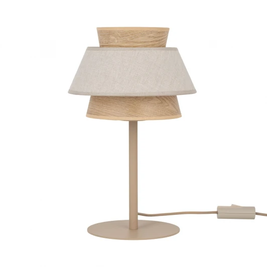 16222 Настольная лампа бежевый TK Lighting Kalum 16222