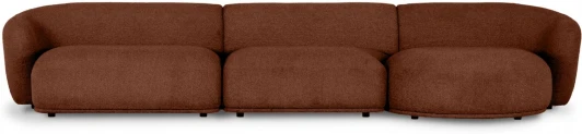 851159 Диван Fabro ОГОГО (арт.851159), (Ткань,Букле/Терракотовый)