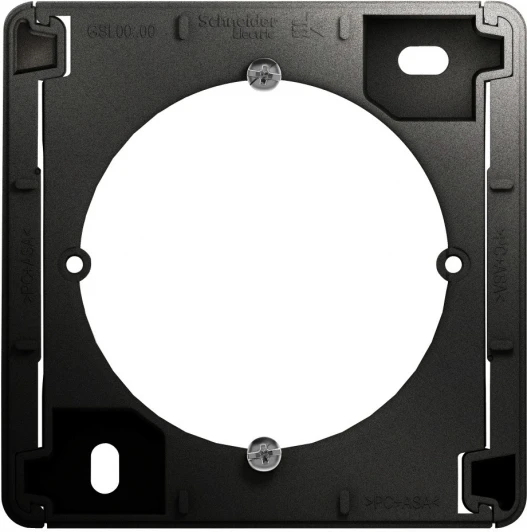 GSL000700 Коробка наружного монтажа (антрацит) Systeme Electric Glossa GSL000700