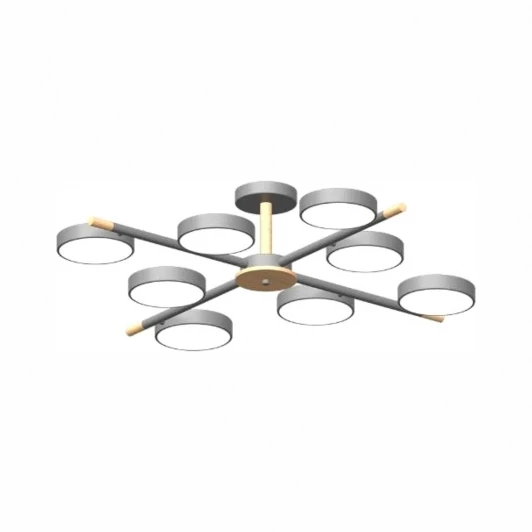 L3209-860 GR Потолочная люстра светодиодная на штанге LED4U LED4U L3209-860 GR