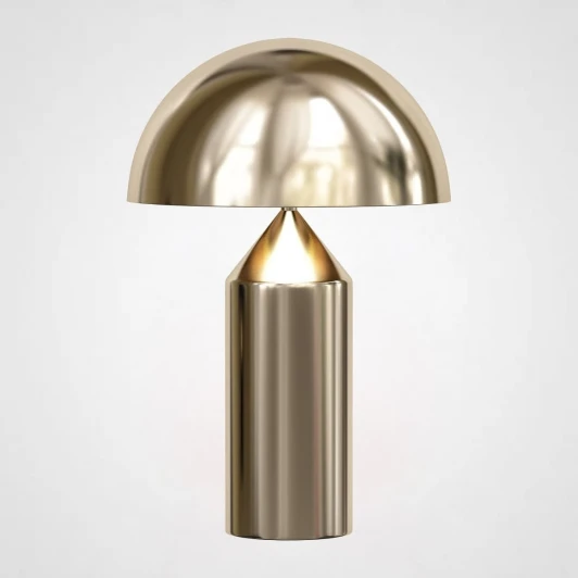 43.121 Настольная лампа Atollo Table Lamp Gold By ImperiumLoft 43,121 (220V, выключатель, гриб)
