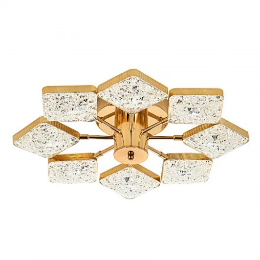 L8452-8 Потолочная люстра светодиодная с пультом с регулировкой цветовой температуры LED4U LED4U L8452-8