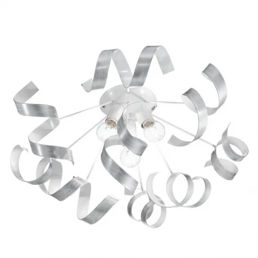 VORTEX PL3 ARGENTO Потолочная люстра Ideal Lux Vortex PL3 ARGENTO