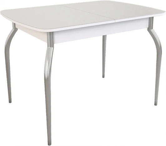 KM-0215.1477 Стол обеденный раздвижной Танго, цвет белый/белый Mebelson (арт.KM-0215.1477)