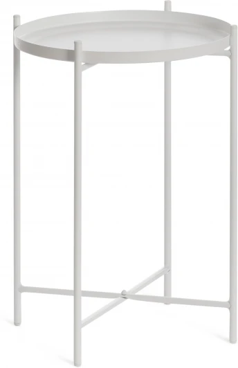 19482 Журнальный стол Tetchair TAVETT (Металл/Белый) 19482