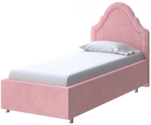 2019696 PROxSON Кровать Эльза (Ткань: Велюр Casa Жемчужно-розовый) 80x190