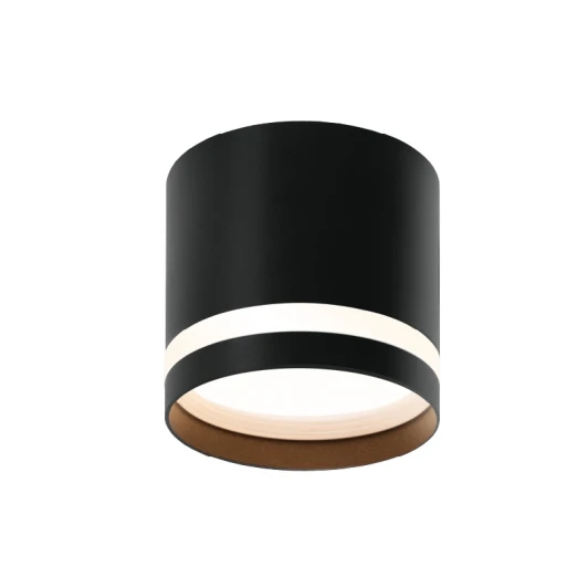 WSL-GX53/04BL Точечный светильник накладной Wolta WSL-GX53/04BL под лампу GX53 Черный MODERNO