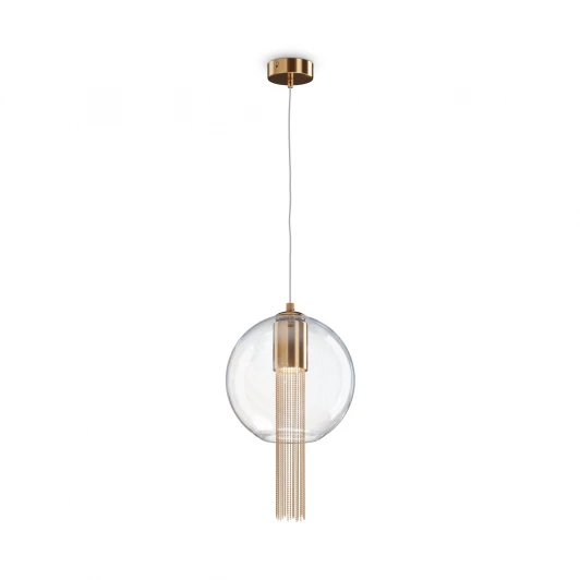 P095PL-01BZ1 Подвесной светильник Maytoni Flusso P095PL-01BZ1 (на проводе, шар)