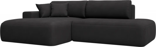 127780L Диван угловой Лига-036 НПБ Модерн левый угол Лига Диванов (Замша) арт.127780L