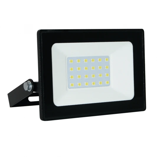 ULF-Q517 30W/6500K IP65 220-240V BLACK Прожектор уличный светодиодный 6500К черный Volpe ULF-Q517 30W/6500K IP65 220-240V BLACK