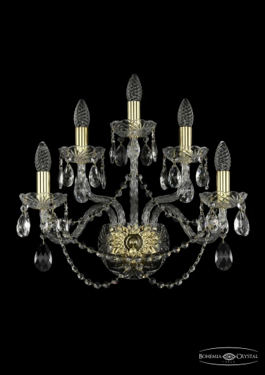 1402B/2+2+1/195/XL G Бра Bohemia 1402 1402B/2+2+1/195/XL/G