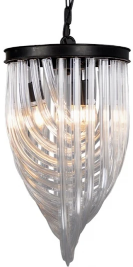 40.2128 Подвесная люстра Chandelier Murano Clear ImperiumLoft 40,2128 (123372-22) (220V, на цепи)