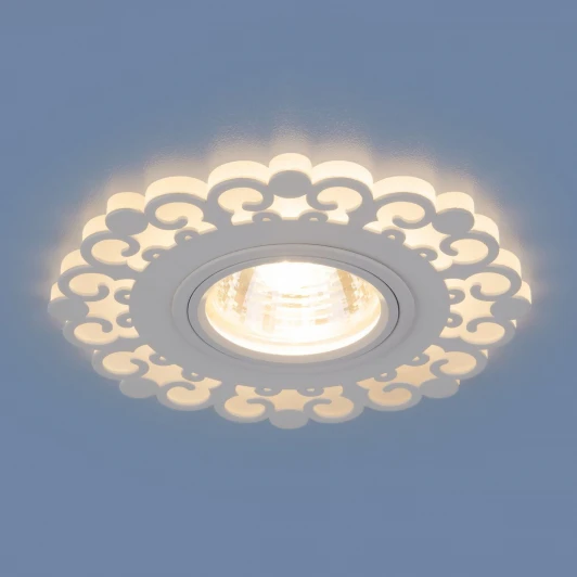 2196 MR16 WH белый Встраиваемый точечный светильник Elektrostandard 2196 MR16 WH белый