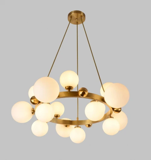 F1624-16 Подвесная люстра Alfa Light F1624-16 (220V, на проводе, шарики, молекулы)