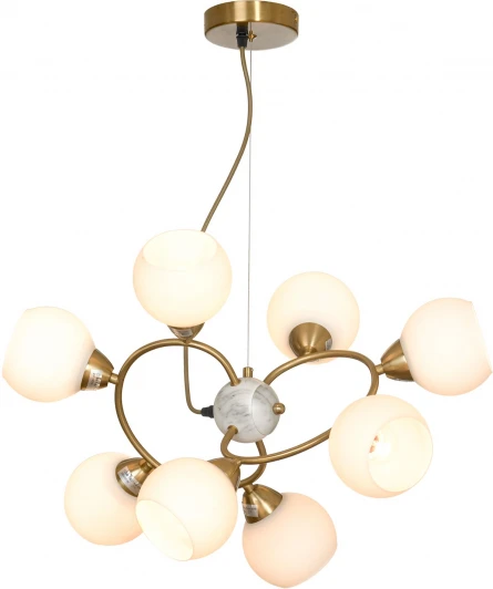 LSP-8413 Подвесная люстра Lussole LSP-8413 (220V, на тросе, шарики, IP21)