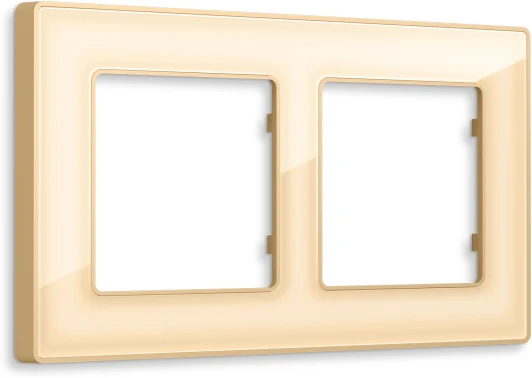 AF580602 Рамка Ambrella Volt ALFA Arctic (Шампань Стекло органическое) 2-ая AF580602