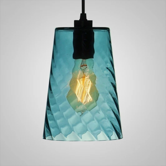 Cl-Rib01 Подвесной светильник Cl Rib C Blue Imperiumloft Cl-Rib01 (219460-26) (220V, на проводе)