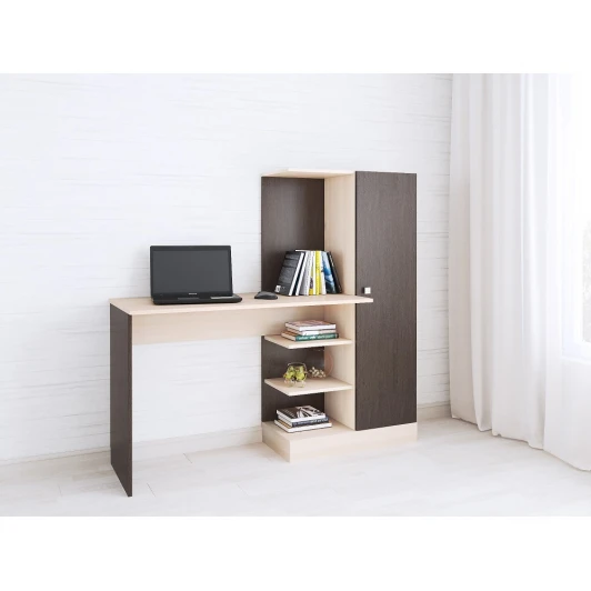 00-00003641 Стол компьютерный ТЭКС Квартет-6, венге