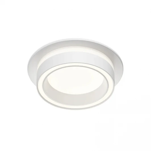 DK-DH2010-WH Встраиваемый светильник Denkirs Glow GX53 15 Вт LED белый алюминий акрил
