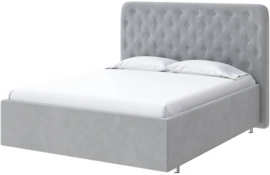 1926444 PROxSON Кровать Classic Large (Ткань: Велюр Monopoly Ниагара (960)) 140x190