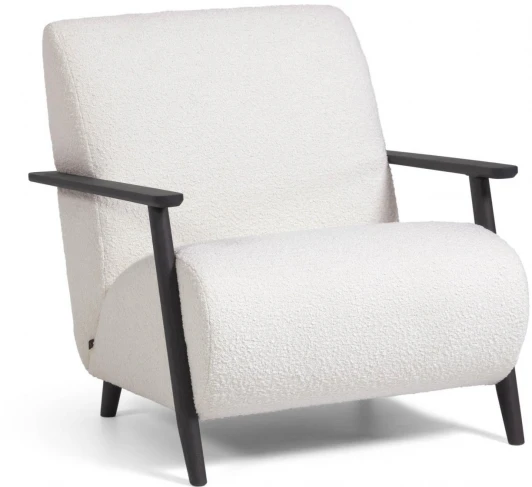 092291 Кресло La Forma (ex Julia Grup) Meghan (Белый/ ДСП,Дерево,Сосна,Ясень,Пена,Пенополиуретан)