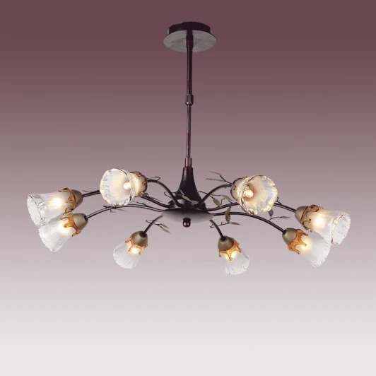PX-0304/8B gray with red Потолочная люстра N-Light PX-0304 PX-0304/8B gray with red