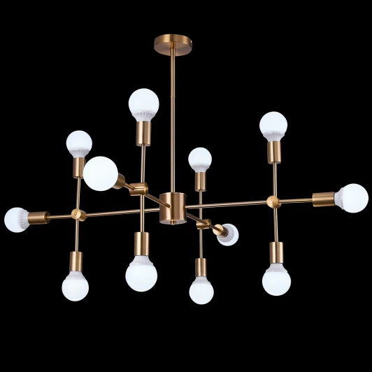 LOFT LUX 75130/8C GOLD Потолочная люстра Natali Kovaltseva Loft Lux 75130/8C GOLD