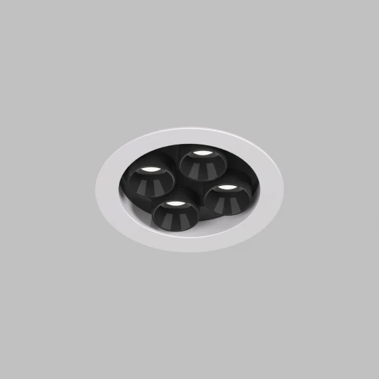 DK2510-WB Встраиваемый точечный светильник Denkirs Space DK2510-WB (LED, 220V, круглые)