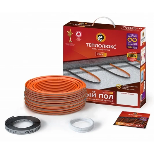 2206156 Кабель нагревательный Теплолюкс ProfiRoll 116,5 м 2025 Вт