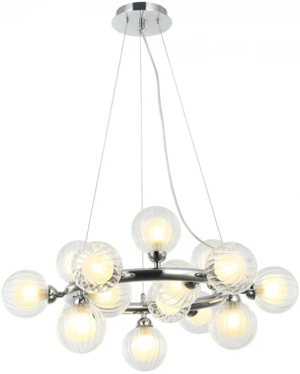 2165/09/15P Подвесной светильник Shardin 2165/09/15P Stilfort (220V, на тросе, шарики, молекулы)