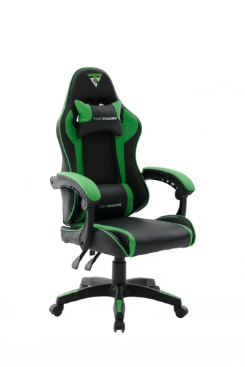 УТ000039465 Кресло спортивное TopChairs Shadow черно-зеленый арт.УТ000039465