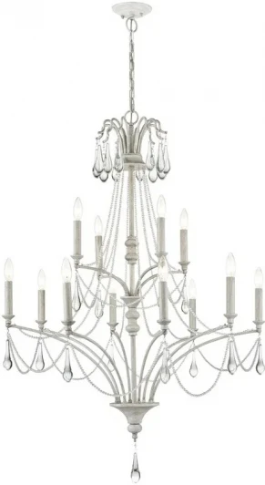 WE306.12.003 Подвесная люстра Wertmark Nilla WE306.12.003 (220V, на цепи, свеча)