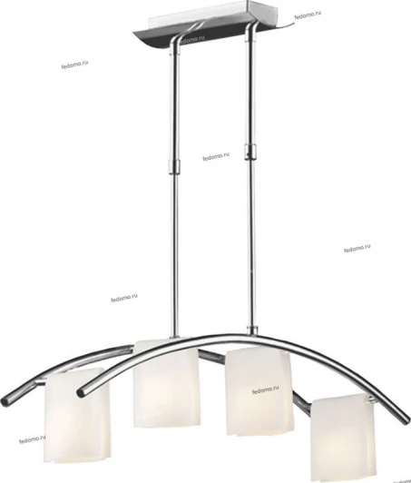 P-761/4 satin chrome Потолочная люстра N-Light P-761 P-761/4 satin chrome