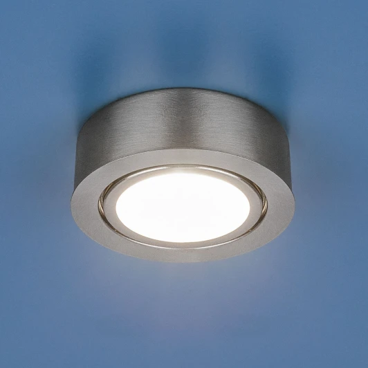 1012 G4 SN сатин никель Накладной точечный светильник Elektrostandard 1012 G4 SN сатин никель