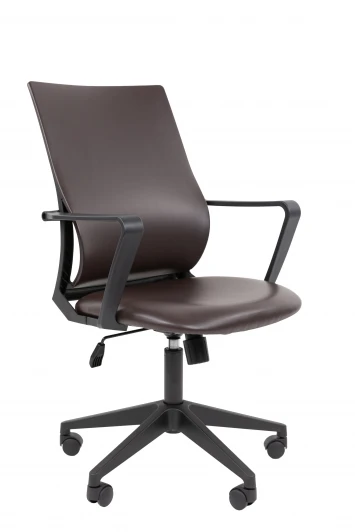 CHAIRMAN 545 ЭКО без подголовника Офисное кресло Chairman 545 Россия экокожа коричневый Б/П