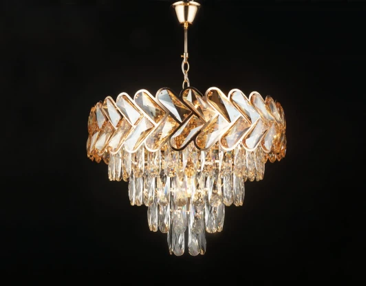 000030030 Подвесная люстра каскадный Мелодия Света PL1N 000030030