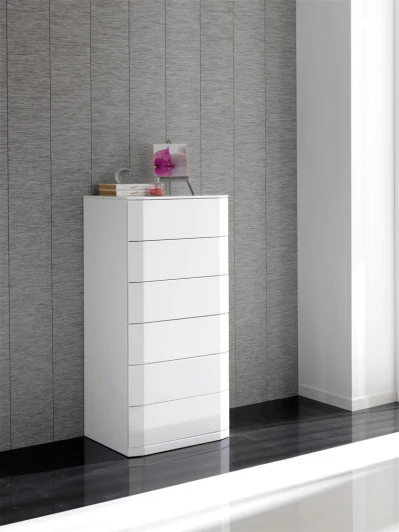 S-102 white Комод вертикальный S-102 белый