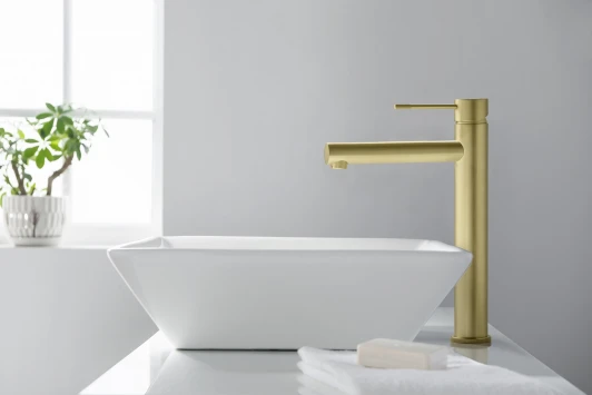 2311/17F Смеситель Timo Saona 2311/17F для раковины, золото