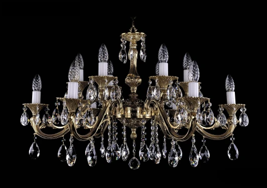 1703/12/320/A/G Подвесная люстра Bohemia 1703 1703/12/320/A/G