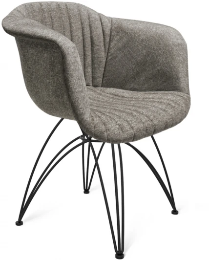 1857354501 Стул SHT-ST31-C1/S112 пепельный/черный муар от фабрики Sheffilton