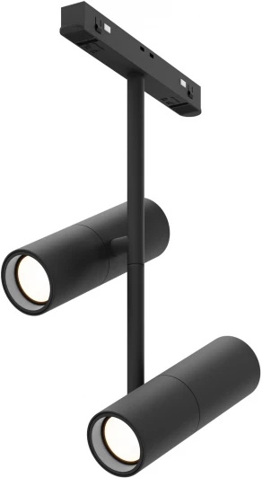 TR005-2-2X12W3K-B Трековый светильник магнитный 48V Maytoni Elti Duo TR005-2-2X12W3K-B (LED, круглые)