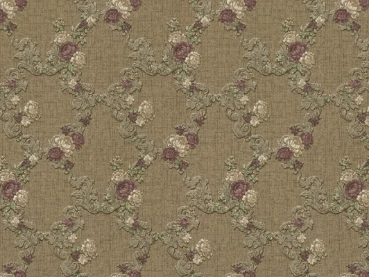 R 11102 Обои виниловые Zambaiti Giulietta R 11102 10,05 x 1,06 м